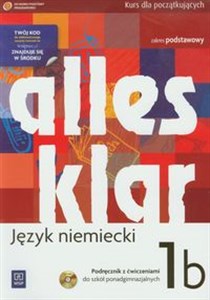 Picture of Alles klar 1B Podręcznik z ćwiczeniami + CD Zakres podstawowy Kurs dla początkujących Szkoła ponadgimnazjalna