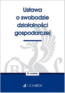 Picture of Ustawa o swobodzie działalności gospodarczej