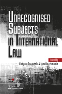 Obrazek Unrecognised Subjects in International Law