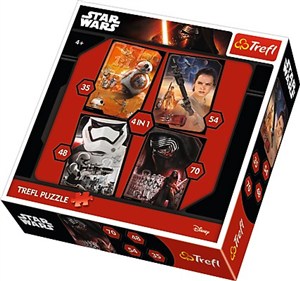 Obrazek Puzzle 4w1 Dobrzy kontra źli