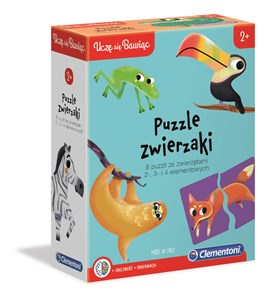 Picture of Uczę się Bawiąc Puzzle zwierzaki