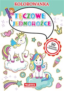 Obrazek Kolorowanka Tęczowe jednorożce