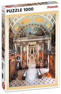 Obrazek Piatnik, Puzzle 1000 Austriacka Biblioteka Nar