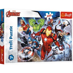 Obrazek Puzzle Waleczni Avengersi 200