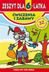 Picture of Zeszyt dla 6-latka Ćwiczenia i zabawy