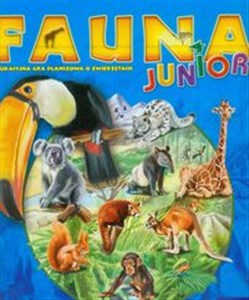 Obrazek Fauna Junior Edukacyjna gra planszowa o zwierzętach