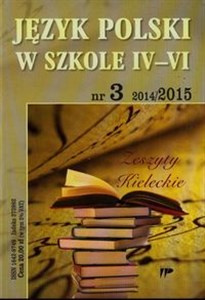 Picture of Język Polski w szkole IV -VI nr 3 2014/2015