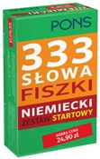 Pokaż szczegóły dla 333 Słowa Fiszki Niemiecki Zestaw startowy Książka : 333 Słowa ...