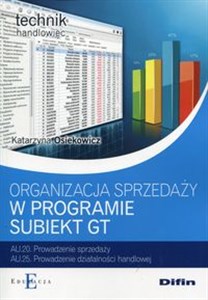 Picture of Organizacja sprzedaży w programie Subiekt GT Technik handlowiec