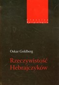 polish book : Rzeczywist... - Oskar Goldberg