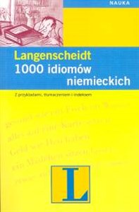 Obrazek Langenscheidt 1000 idiomów niemieckich z przykładami, tłumaczeniem i indeksem