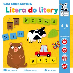 Picture of Litera do litery. Gra edukacyjna 4-8 lat