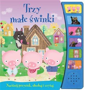 Obrazek Trzy małe świnki. Naciśnij przycisk