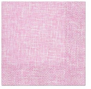 Picture of Serwetki Rózowe płótno 33x33cm 20szt