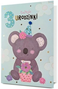 Picture of Karnet B6 Urodziny 3