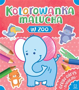 Obrazek Kolorowanka malucha W zoo