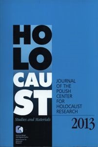 Picture of Holocaust Studies and Materials /Volume 2013/