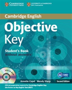 Obrazek Objective Key Student's Book without answers + Practice tests booklet + CD