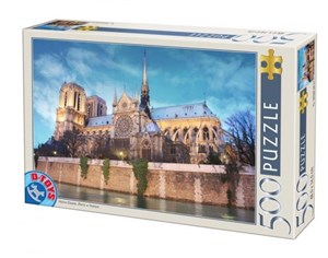 Obrazek Puzzle 500 Francja, Katedra Notre-Dame