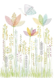 Obrazek Karnet B6 + koperta Łąka