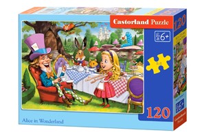 Obrazek Puzzle Alice in Wonderland 120 B-13456