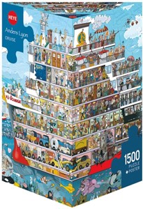 Obrazek Puzzle 1500 Statek (Puzzle+plakat), Lyon