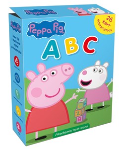Picture of Świnka Peppa ABC Karty edukacyjne w pudełku