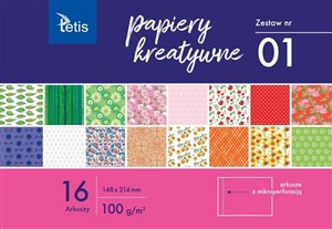 Obrazek Papiery kreatywne A5/16K zestaw 1