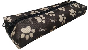 Obrazek Piórnik szkolny NS02 łapki brązowe