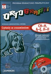 Picture of Ortograffiti Zeszyt ćwiczeń  CH - H  Ą - Ę  JI - II Gimnazjum