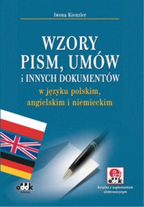 Obrazek Wzory pism, umów i innych dokumentów w języku polskim, angielskim i niemieckim
