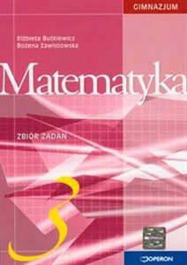 Picture of Matematyka 3 Zbiór zadań Gimnazjum