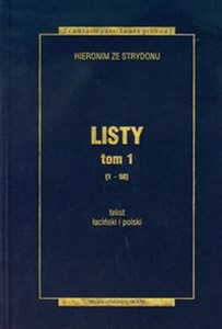 Obrazek Listy Tom 1 1-50. Tekst łaciński i polski
