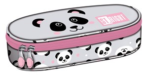 Obrazek Piórnik owalny PC1 Panda Grey