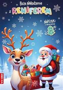 Picture of Boże Narodzenie z reniferem. Kolorowanka