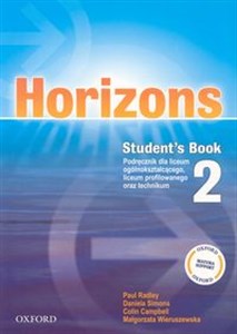 Picture of Horizons 2 Student's Book Liceum technikum