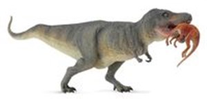 Obrazek Dinozaur tyrannosaurus rex z ofiarą