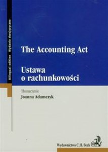 Picture of Ustawa o rachunkowości The accounting act