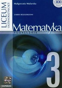 Obrazek Matematyka 3 Podręcznik Liceum ogólnokształcące