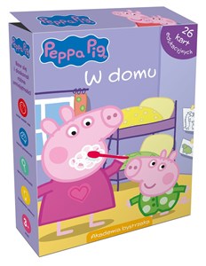 Picture of Świnka Peppa W domu Karty edukacyjne w pudełku