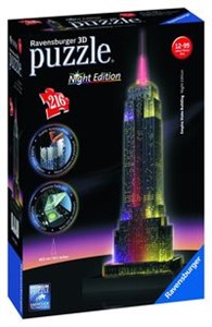Picture of Puzzle 3D Empire State Building nocą
