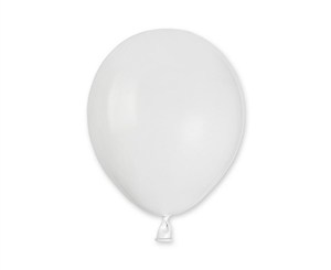 Picture of Balony pastelowe białe 13cm 100szt