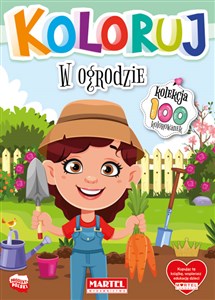 Obrazek W ogrodzie. Koloruj