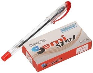 Picture of Długopis żelowy czerwony