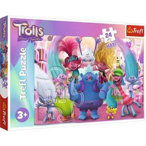 Picture of Puzzle 24 Maxi W świecie Trolli 14359