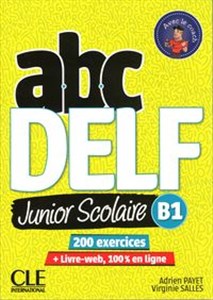 Picture of ABC DELF B1 junior scolaire książka + DVD + zawartość online