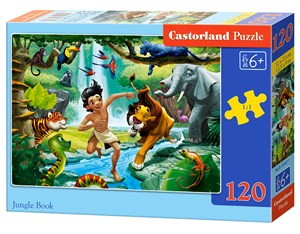Picture of Puzzle Jungle Book 120 B-13487