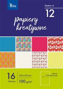 Picture of Papiery kreatywne A4/16K zestaw 11