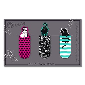 Picture of Zakładki magnetyczne - Kot Ed