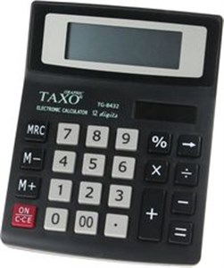 Obrazek Kalkulator TAXO TG-8432 Czarny